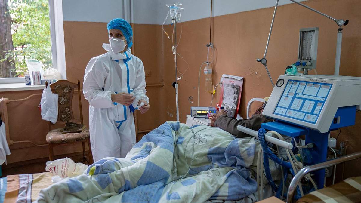 Госпіталізація хворих на коронавірус Госпіталізація хворих на коронавірус