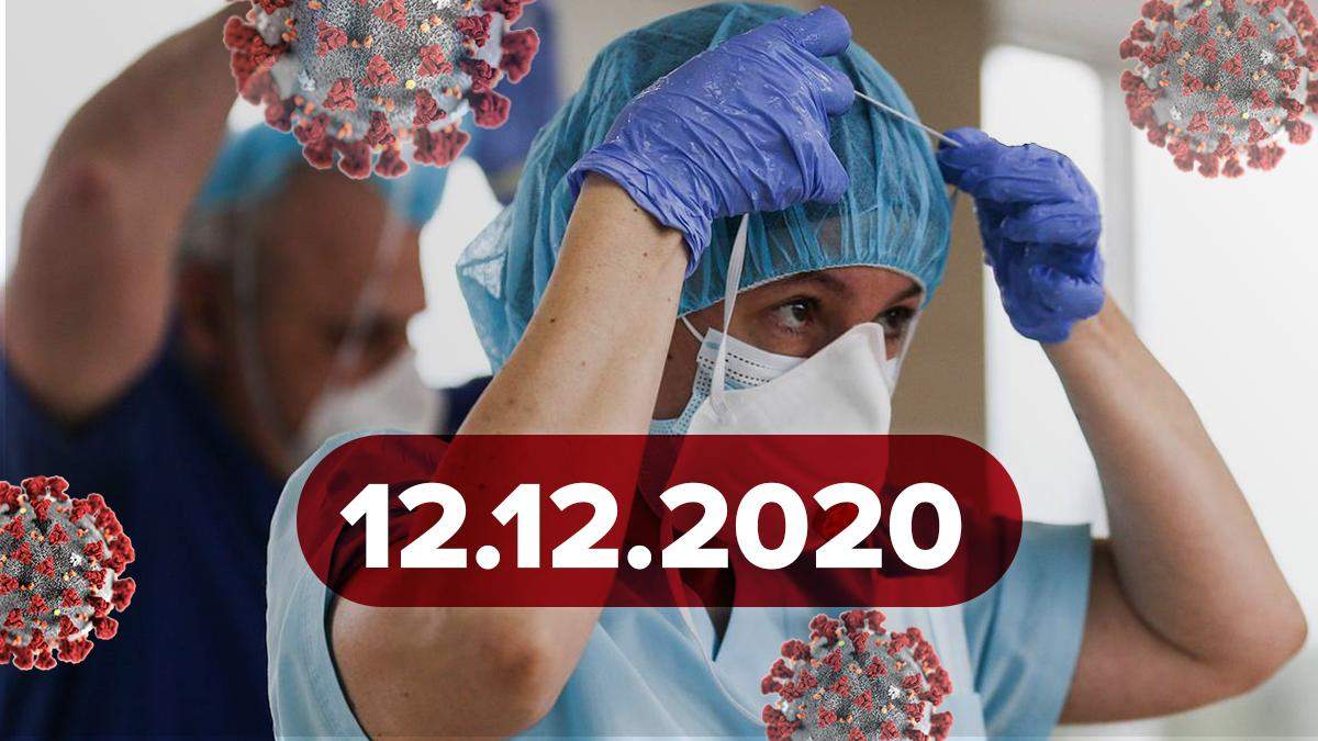 Коронавірус Україна, статистика 12 грудня 2020 – новини Коронавірус Україна, статистика 12 грудня 2020 – новини
