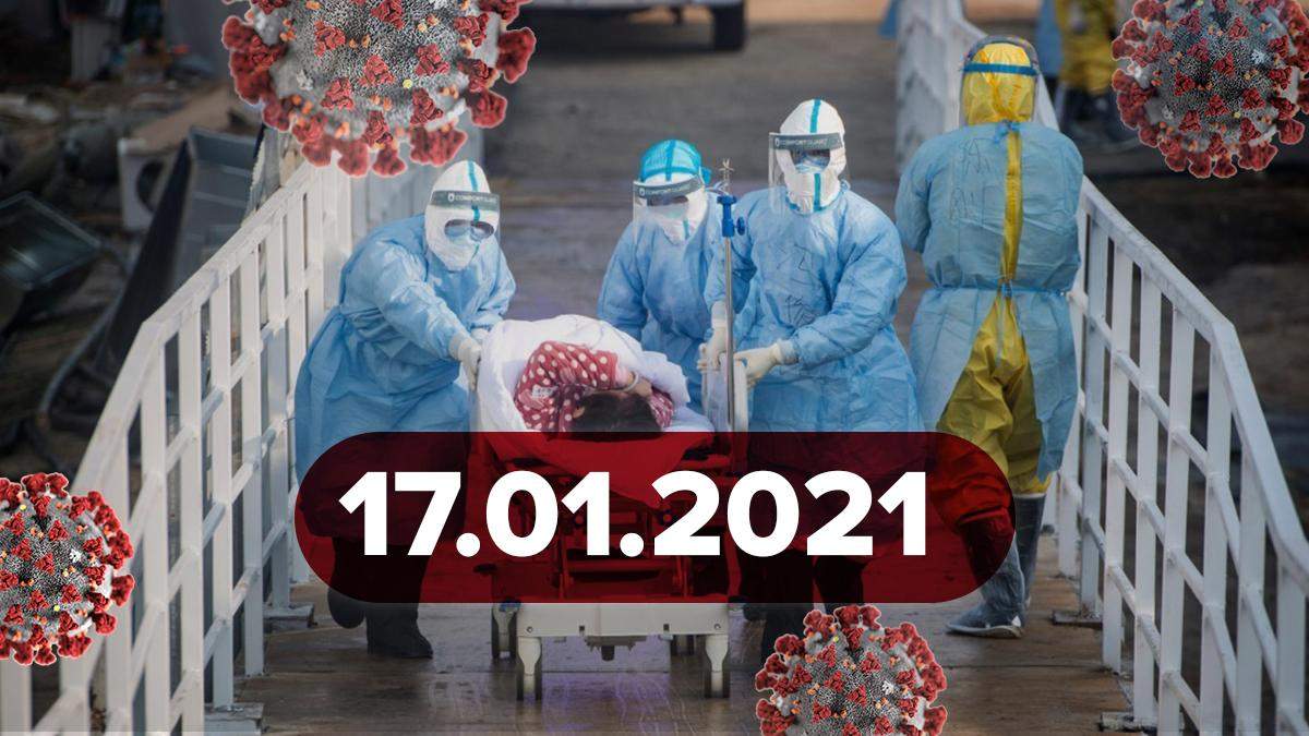 Коронавірус Україна, статистика 17 січня 2021 – новини Коронавірус Україна, статистика 17 січня 2021 – новини
