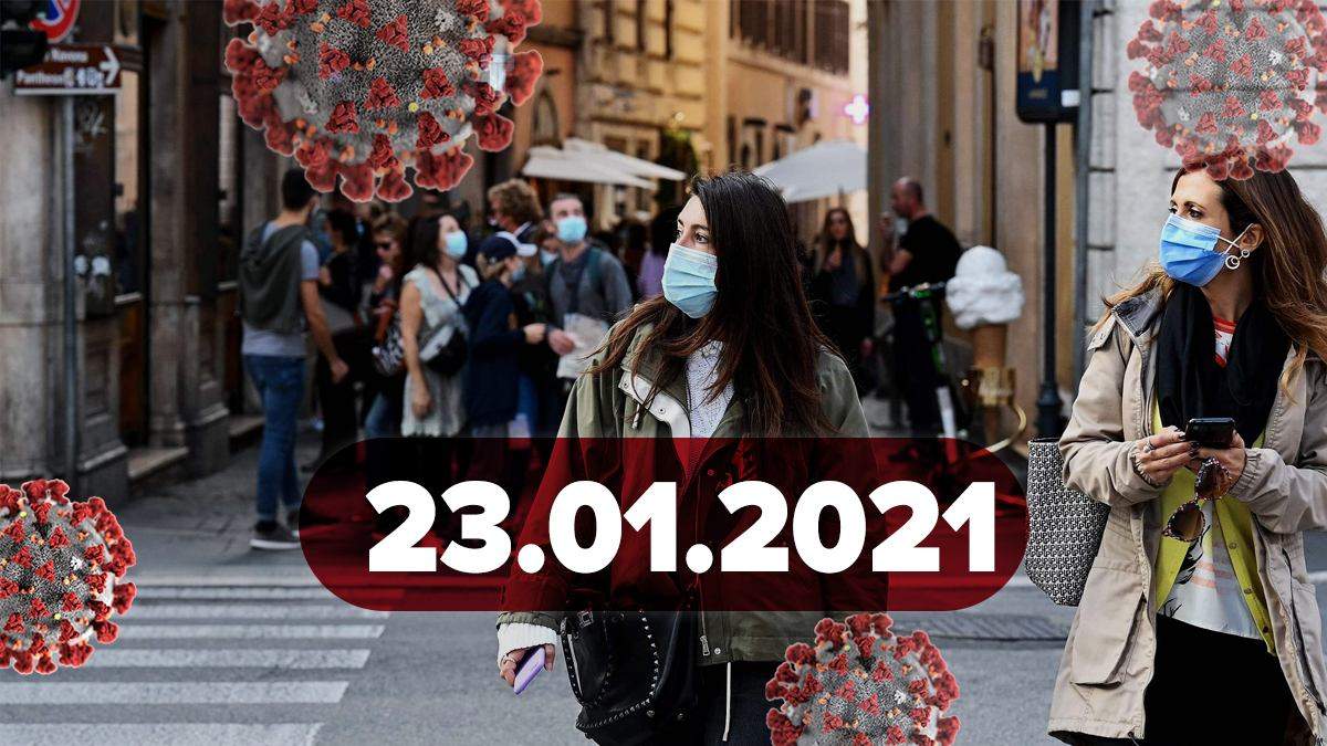 Коронавирус в Украине, статистика 23 января 2021 – новости Коронавирус в Украине, статистика 23 января 2021 – новости