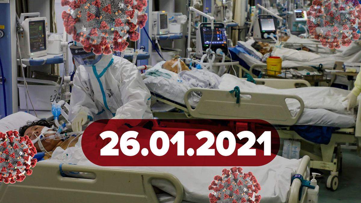 Коронавирус в Украине, статистика 26 января 2021 – новости Коронавирус в Украине, статистика 26 января 2021 – новости
