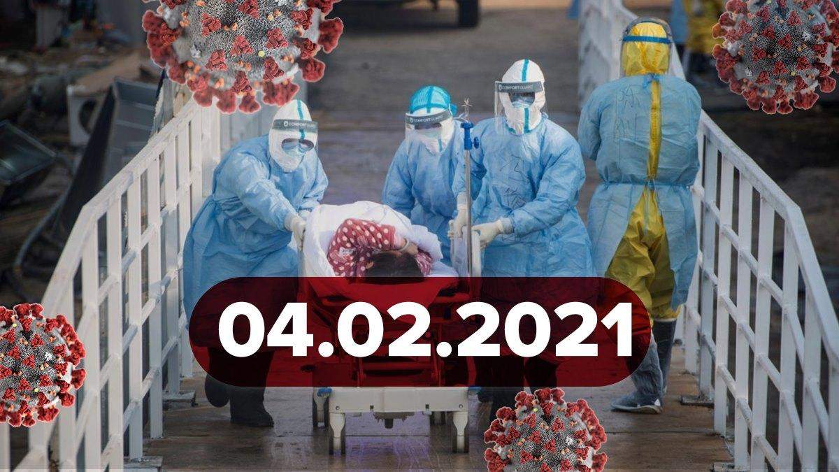 Коронавирус в Украине, статистика 4 февраля 2021 – новости Коронавирус в Украине, статистика 4 февраля 2021 – новости