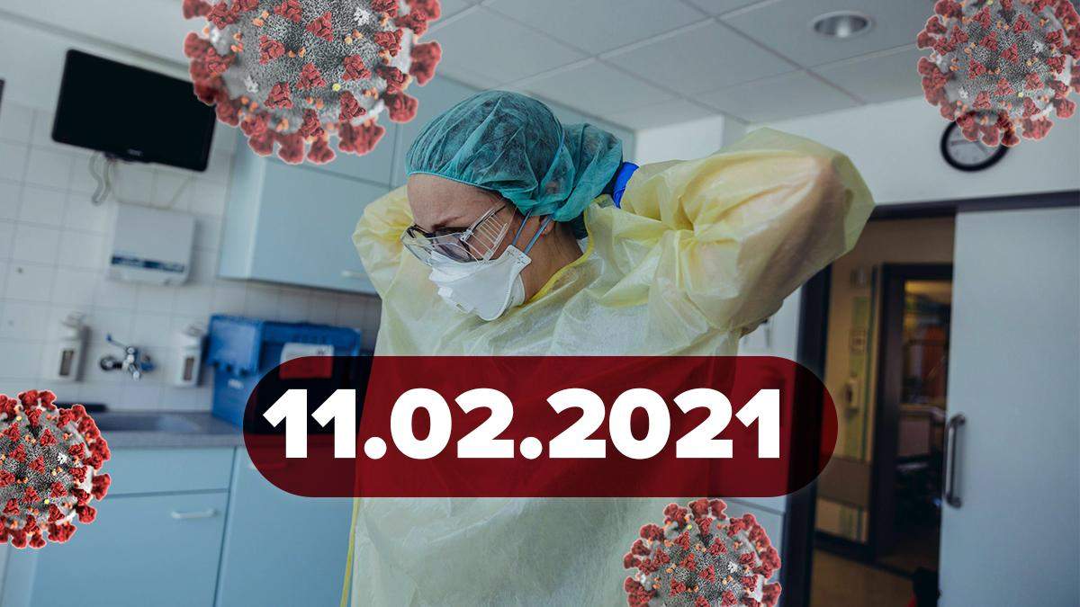 Коронавирус в Украине, статистика 11 февраля 2021 – новости Коронавирус в Украине, статистика 11 февраля 2021 – новости