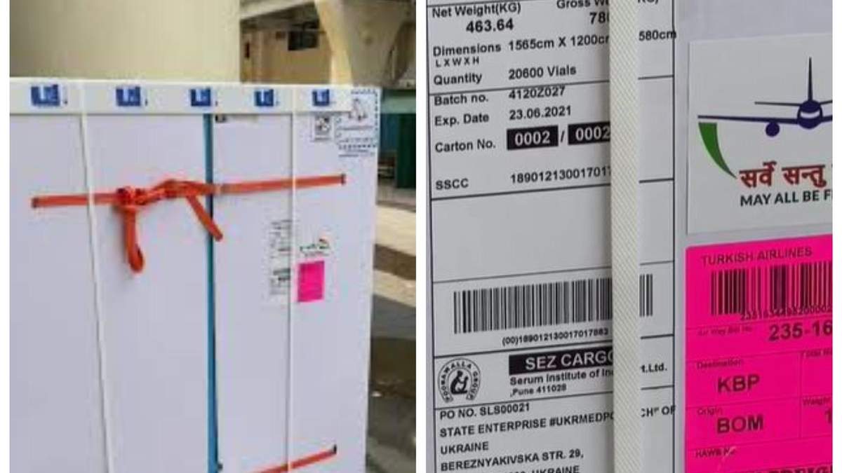 Степанов показал уже отгруженные в Украину 500 тысяч доз вакцин AstraZeneca: видео Степанов показал уже отгруженные в Украину 500 тысяч доз вакцин AstraZeneca: видео