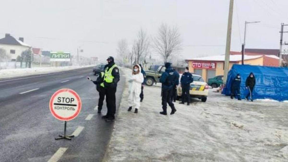В області – 16 карантинних блокпостів В області – 16 карантинних блокпостів