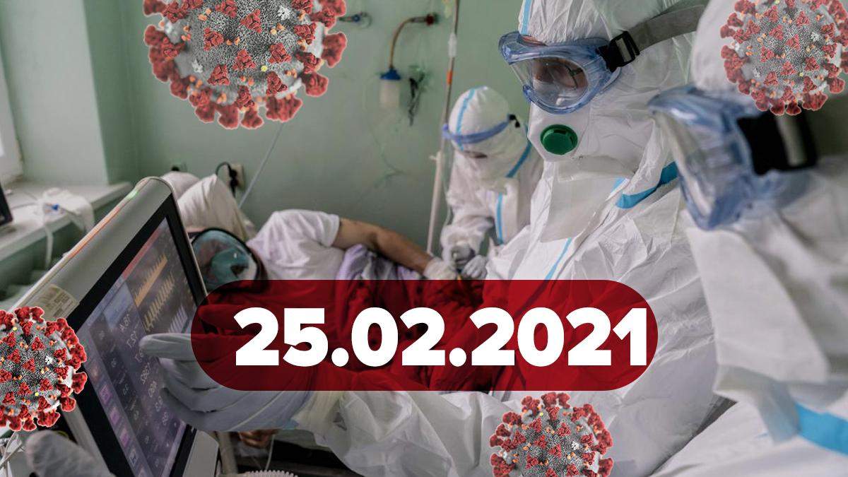 Коронавирус Украина, новости 25 февраля 2021 – статистика Коронавирус Украина, новости 25 февраля 2021 – статистика