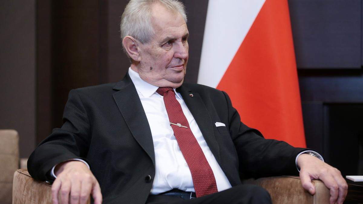 Земан просив у Путіна "Супутник V" Земан просив у Путіна "Супутник V"
