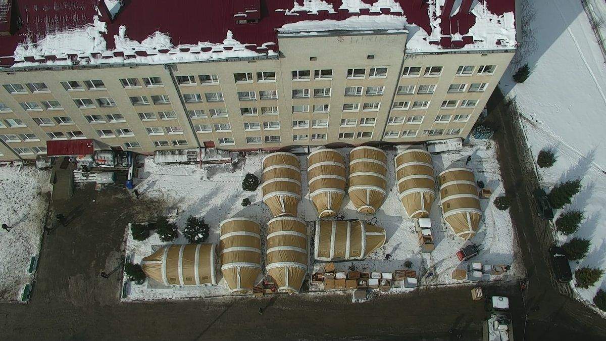 Мобільний COVID-госпіталь можуть перенести в інший регіон Мобільний COVID-госпіталь можуть перенести в інший регіон