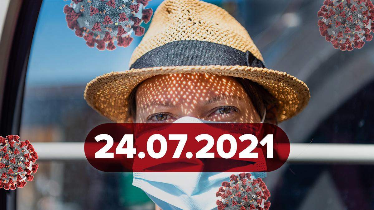 Коронавирус Украина, новости 24 июля 2021 - Vimarsana News