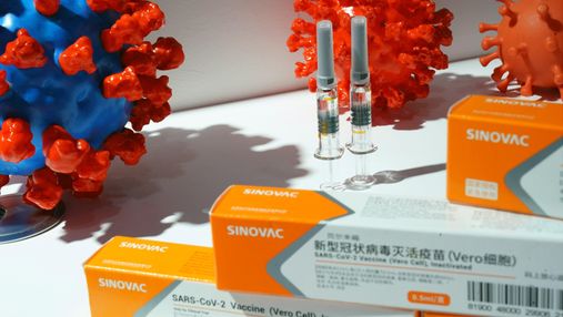 Ефективність вакцини SinoVac, про яку домовилась Україна, ледь перевищує 50% 