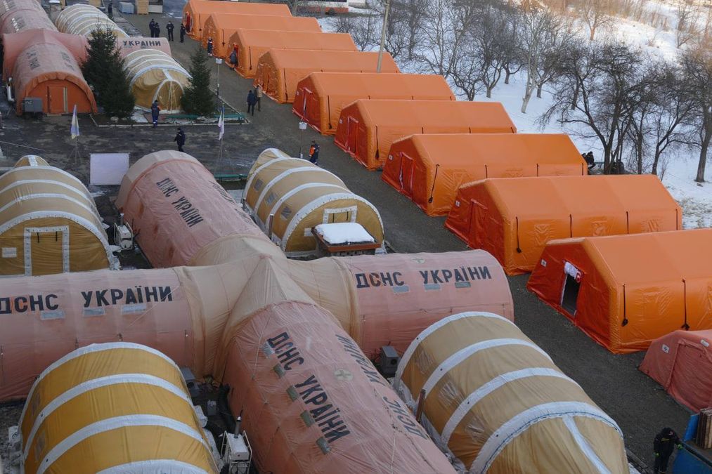 Мобильный госпиталь на Прикарпатье уже полностью готов