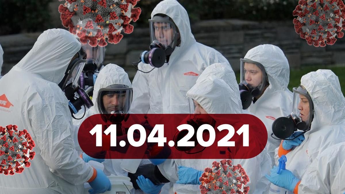 Коронавірус Україна, новини 11 квітня 2021 – статистика Коронавірус Україна, новини 11 квітня 2021 – статистика