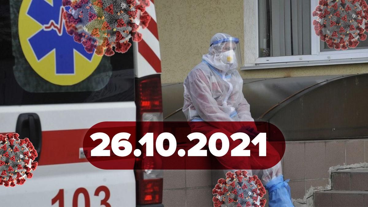 Коронавирус Украина, новости 26 октября 2021 – статистика
